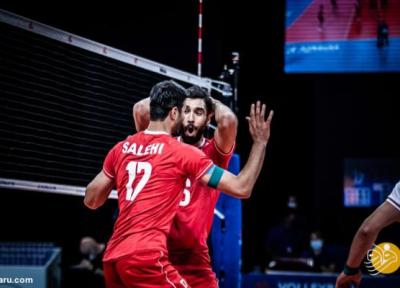 ساعت بازی والیبال ایران - صربستان