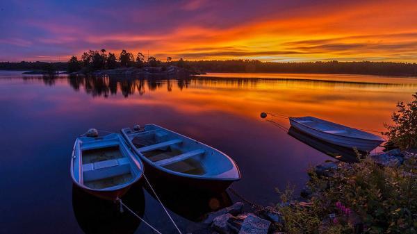 زیباترین دریاچه های سوئد