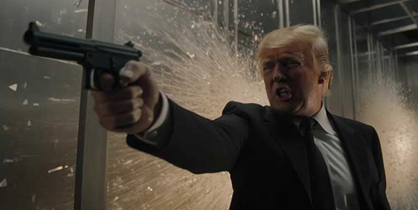 حضور پوتین، ترامپ و هیلاری در فیلم ماتریکس!